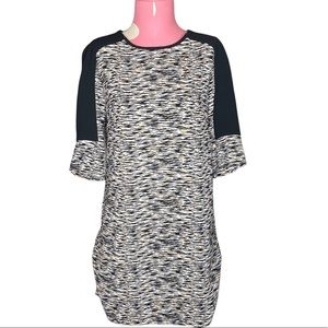 Zebra Print Shift Dress